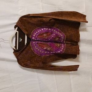 Zip-up hoodie, Kathmandu Imports - M